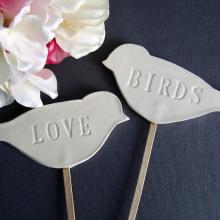 Love Bird Cake Toppers Love Bird Cake Toppers